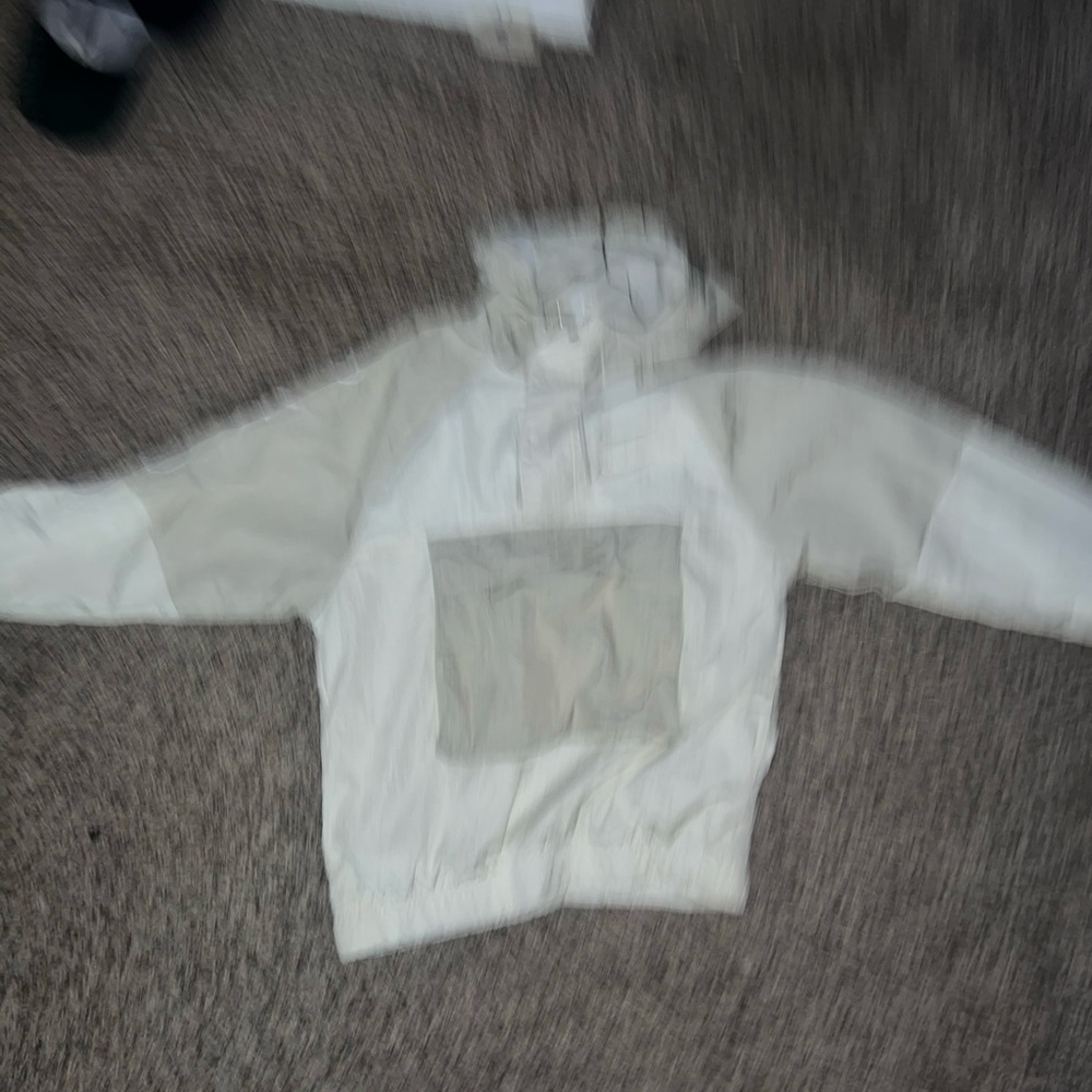 Double nike check jacket